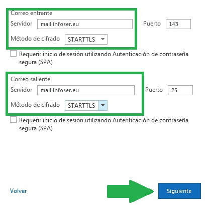 Configurar correo en Outlook 5 Configuracion correo outlook