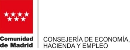 Programa para el fomento de la contratación en el ámbito de la comunidad de madrid 1 Consejería de Economía, Hacienda y Empleo