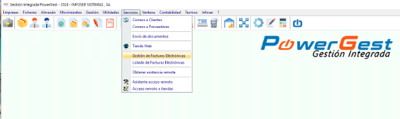 Facturas electrónicas 4 Servicios
